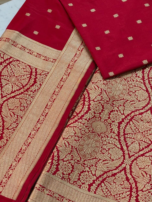 Katan Silk Brocade Suit Set