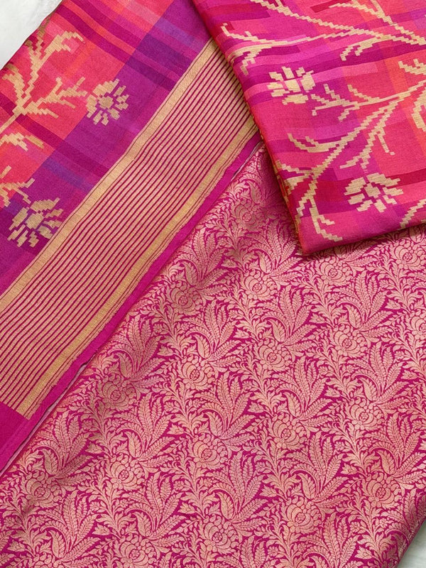 Katan Silk Brocade Suit Set