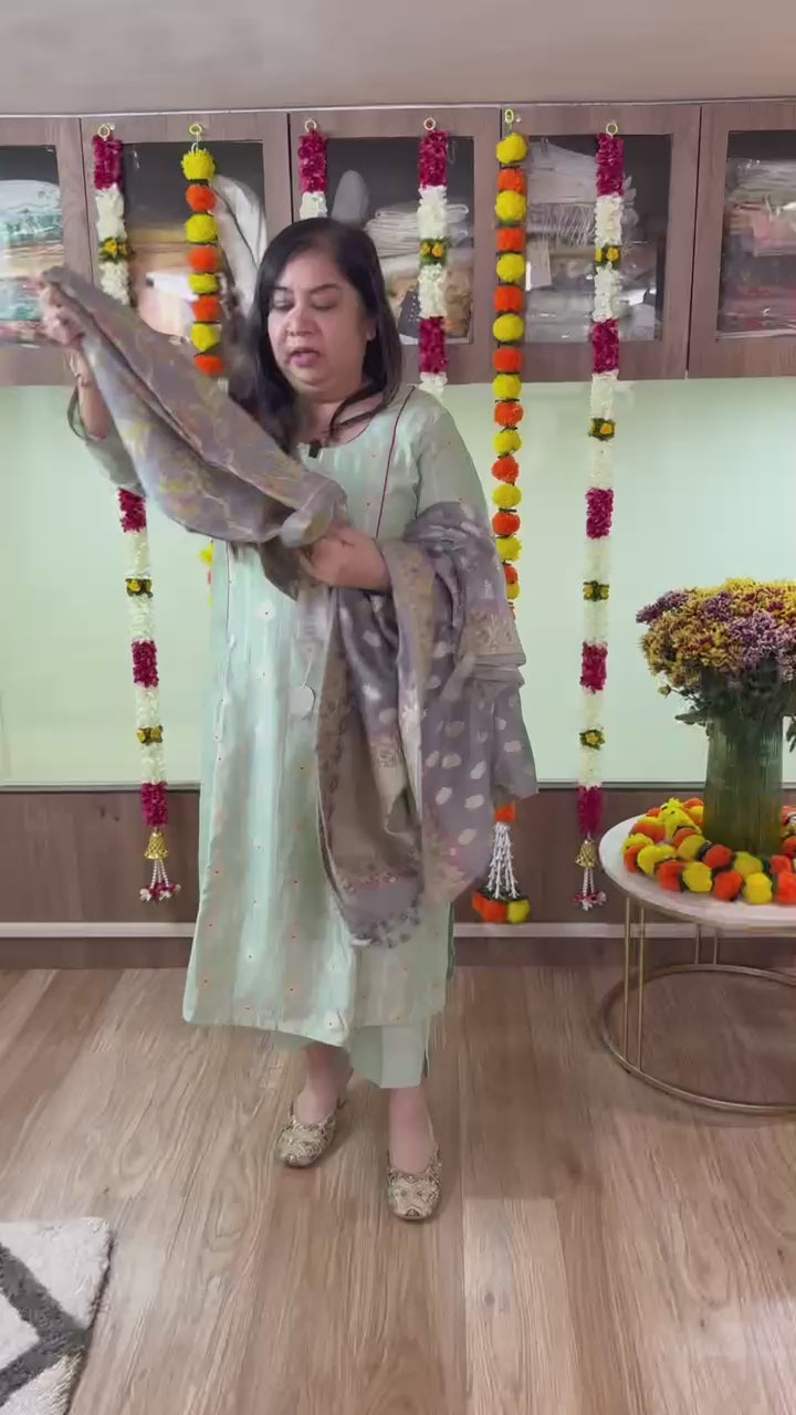 Kora Silk Suit
