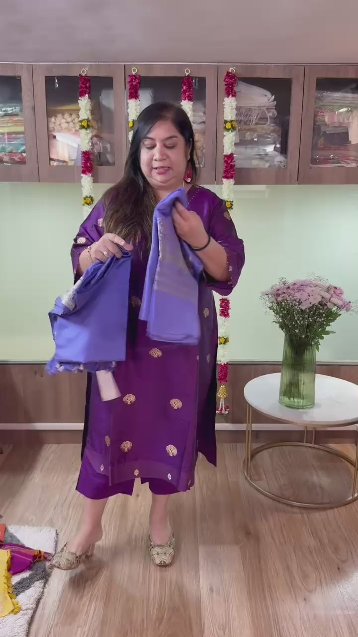 Katan Silk Suit Set
