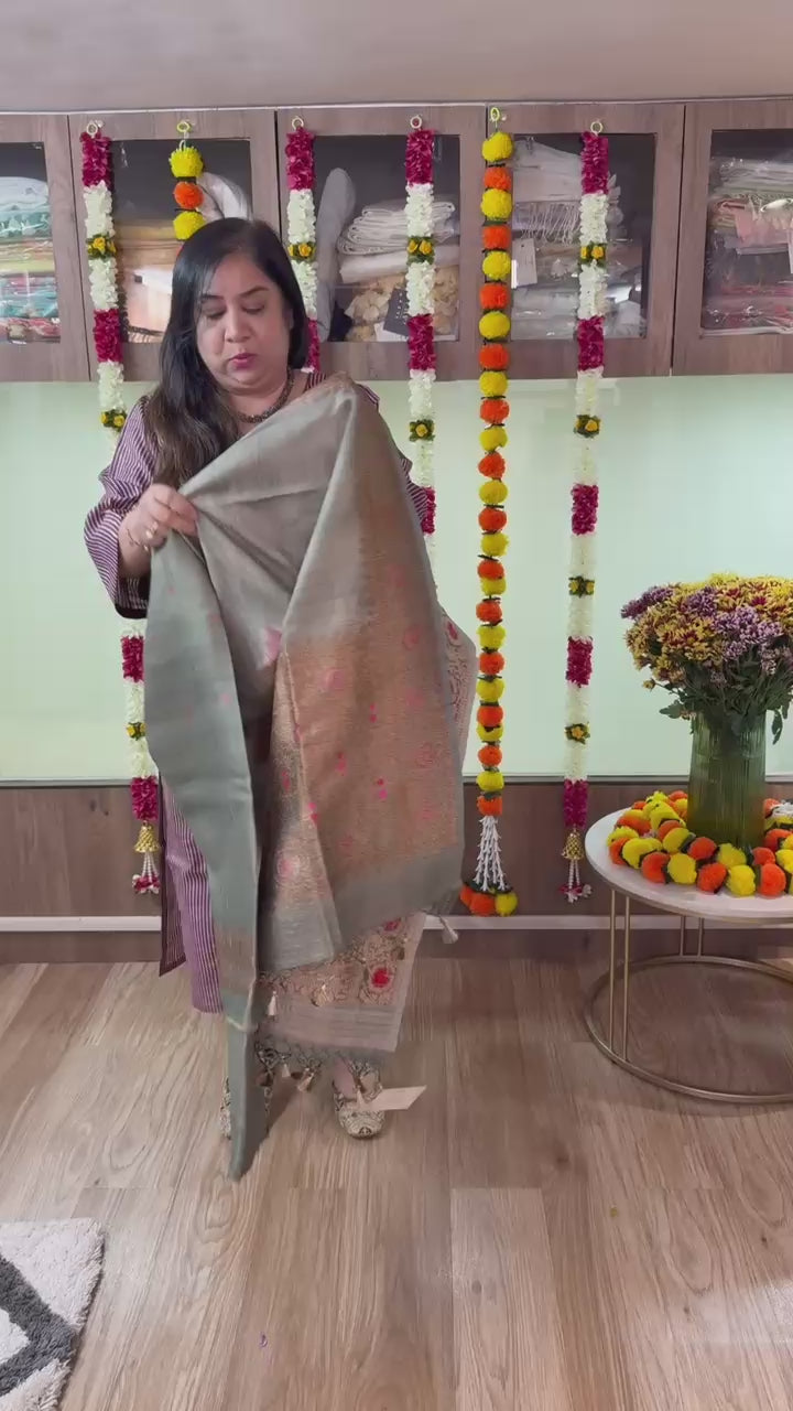 Tussar Silk Suit