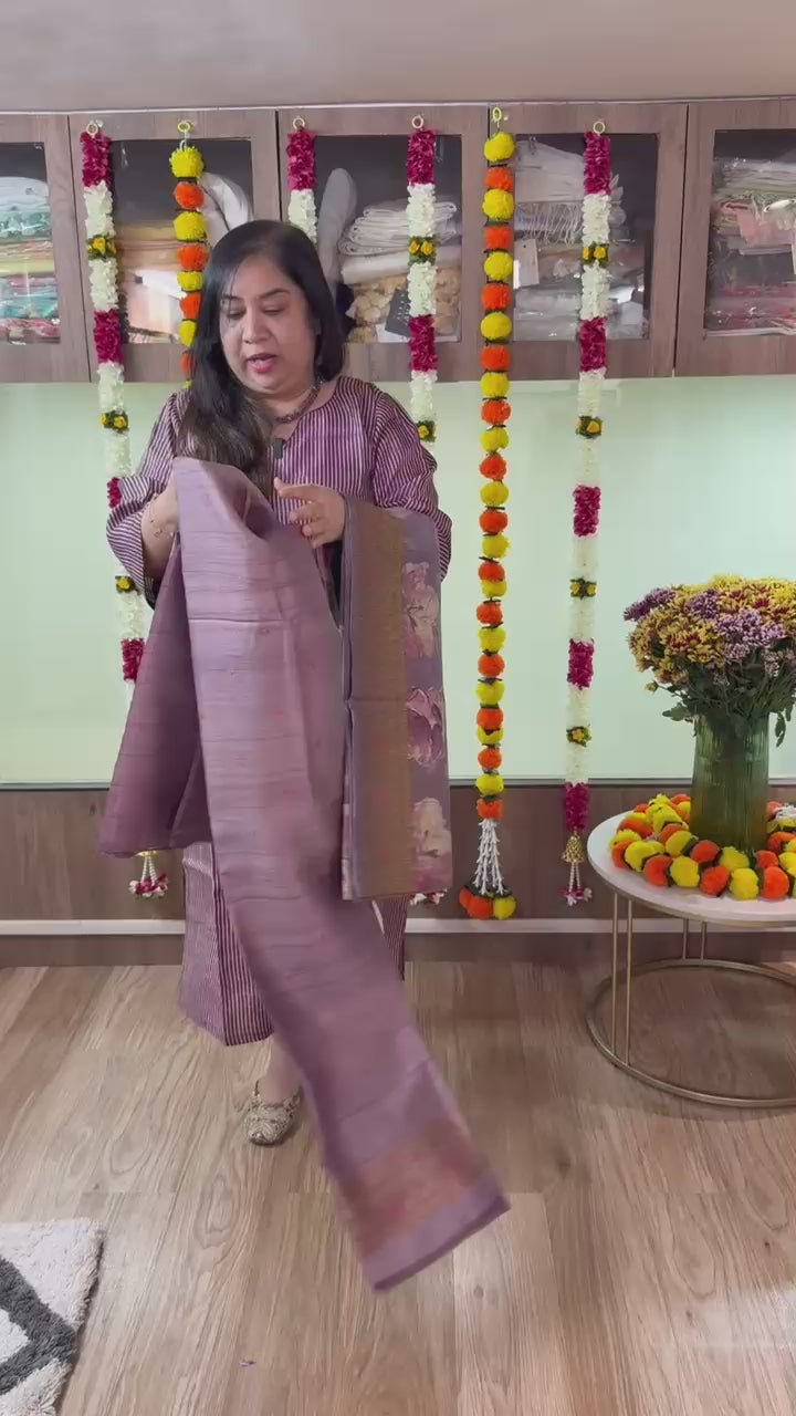 Tussar Silk Suit